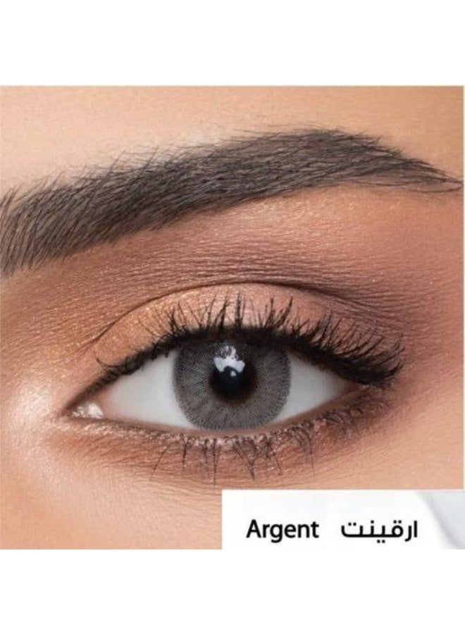 العدسات اللاصقة اليومية - ارقينت - مقاس: +6